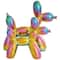 Multicolor Ceramic Dog Balloon Sculpture Set